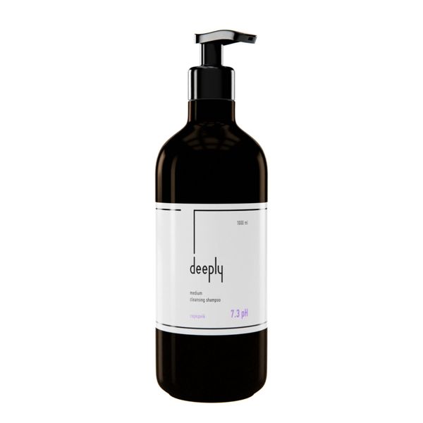 Шампунь глибокого очищення deeply Medium Cleansing Shampoo середній 7.3 pH 1000 мл DP0003 фото